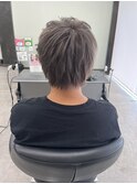 アッシュベージュ　メンズもケアブリーチ　
