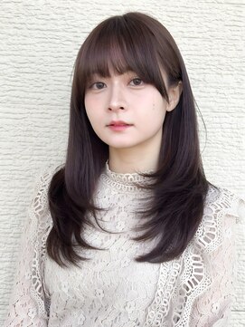 レイヤーウルフ/ハイレイヤーカット/暗め/ブリーチなし