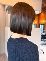 ロンド ボーイ 表参道(Lond BOY)&nbsp;オリーブグレー/ボブ/顔周り/小顔/レイヤー/髪質改善/縮毛矯正