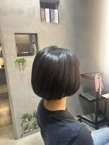 ニマルニーニー バイ ヤスオカ(2022 BY YASUOKA) 30代 ボブスタイル