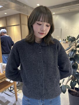 ゼストプラス(ZEST plus) ワンカラーオリーブブラウンで赤みを抑えた艶髪♪