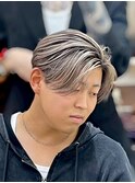 MEN’S HAIR/サーフカール/刈り上げセンターパート/柏駅