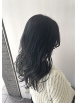 コレロ ヘアー(KORERO hair) 韓国風くびれウェーブ×透け感ダークグレージュ