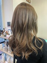 ヘアーデザイン サンニイイチヨン(HAIR DESIGN 3214)&nbsp;ハイライト/ハイトーンカラー/髪質改善/ベージュカラー/上尾駅/