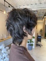 ノットドットビー(KNOT.B)&nbsp;ショートウルフ/ウルフパーマ/くせ毛風パーマ