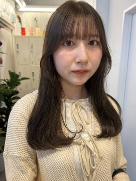 パークヘア 天神大名(parc hair) ブラウンベージュ　ブリーチなし