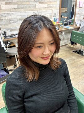 アンサ 阪急桂店(ANSA) レイヤーボブ