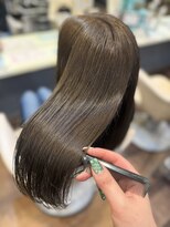 オリーブ 南森町店(Olive)&nbsp;【下矢】アッシュカラー×セミロング
