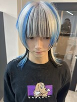 イエナ 渋谷(IENA)&nbsp;★ホワイトデザインカラー×ウルフカット