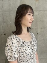 モアバイクリップス 湘南台(moa by clips)&nbsp;顔まわりレイヤー　× オリーブベージュ