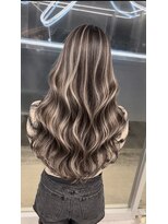 キング 京橋店(K!ng)&nbsp;レイヤーカットブリーチなしダブルカラーハッシュカット韓国