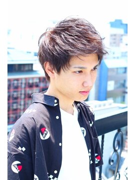 ハピネス 河原町店(Happiness) ネープレスイメチェンアップバング　ラベンダーアッシュ