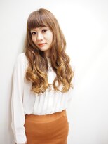 アサクラ シンキタ(ASAKURA SHINKITA)&nbsp;ロング×カール×ハイライト