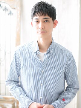 モッズヘア メン 上尾東口店(mod's hair men) ≪mod's men≫カッコカワイイ◎黒髪ウェットショートb