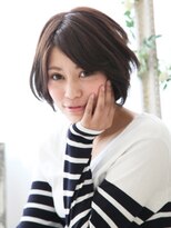 エマージュ 大宮(Emerge)&nbsp;シンプルボブ☆ツヤ感大切！！大人ナチュラルボブ