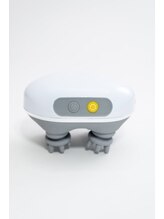 国内最大のパワー　”スカルプムーブ”でマッサージ