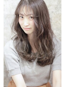 ティエラ 西新店(TIERRA) 重めガーリーロング×グラデーションカラー　ゆるふわ愛され艶髪