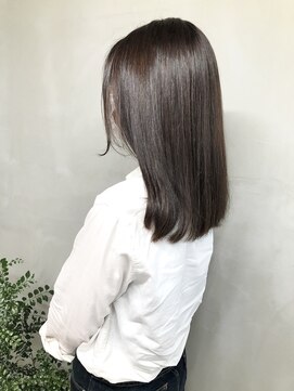 ジーナ 梅田(Zina) 女性の【前髪 /ココアブラウン/大人かわいい/フリンジウェーブ】