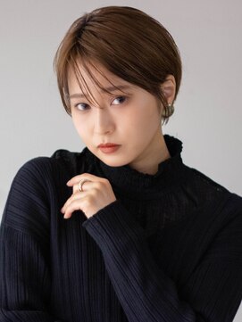 サーカス バイ ビュートリアム 青山(CIRCUS by BEAUTRIUM) マッシュショート 大人可愛い うる艶髪 暖色系カラー 30代40代