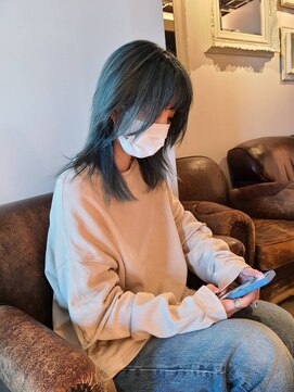 ブロック ジャポン(bloc japon) ターコイズブルーウルフ