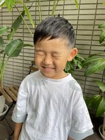 ダブル(W)&nbsp;【hair salon W】キッズアシンメトリー