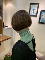 ステラ STELLA 明るめグレージュ◎ミニボブ【菊田 将成】