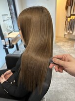 ラフ 難波店(LAFF)&nbsp;#黒髪#ボブルフ#ネビージュ#小顔#ワンレン