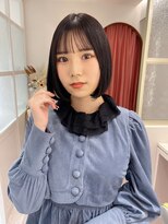 ランド 原宿表参道(LAND)&nbsp;ショコラアッシュ/ヘルシースタイル/前髪カット