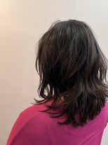 ピュアソウル(Pure Soul)&nbsp;ニューヨークドライカット★ラフウェーブ×ミディアム［渋谷］