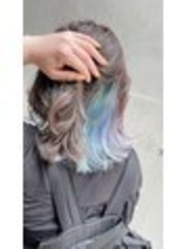 ディア(.eer) 心斎橋デザインカラー特化☆夏のインナーユニコーンカラー