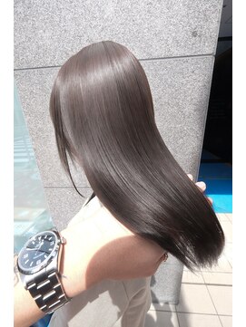 ネイヴィル 銀座(navile) 髪質改善　シアンベージュ