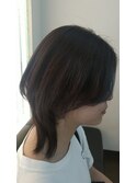 「RYOKO」 30代~40代         クラゲカット×グレージュ