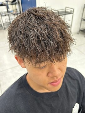 メンズココ 清澄白河店(MENS COCO) ツイストスパイラルパーママッシュメンズパーマ波巻きパーマ