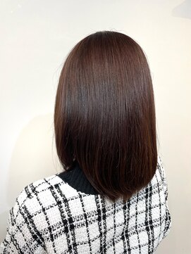 ヘアープロデュース ラピセット 松山(Lapset) 20代30代髪質改善カラーラベンダーグレージュ艶髪透明感