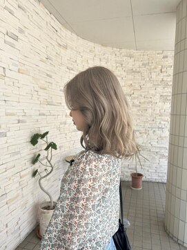 デビュー ヘアーメイク ミルクティーベージュ