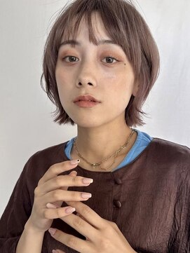 トリッカ 代官山(tricca) マッシュボブ/白髪ぼかしカラー/脱白髪染め/小顔カット