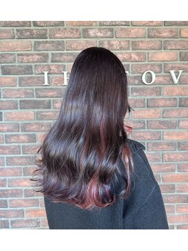 イーハトーヴ(IHATOV) インナーカラー　ピンク