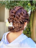 まとめ髪ヘアセット