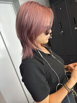 バックス(BUCKS)&nbsp;【 色気 】上品ピンクパープル×レイヤーカット