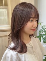 バイオレット 栄店(Violet)&nbsp;イヤリングカラー/インナー/ショコラピンク/ピンクブラウンNS-31