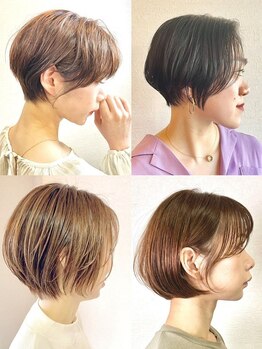 ヘアスペース クレール(hair space clair)の写真/他店で納得のいく仕上がりにならなかった方が多数ご来店★細部にまでこだわりワンランク上のショートに。