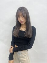 カケル(×.)&nbsp;コントラストハイライト/グレージュ/シルバー