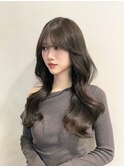 韓国ヘア/顔まわり/レイヤーカット/似合わせ/谷町四丁目