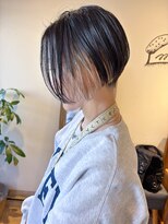 メルト 吉祥寺(melt) 【宮本大輔】刈り上げ前下がりショート大人可愛いベージュ