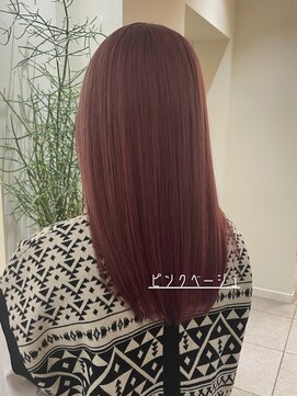 アミー 駒澤(Ammy komazawa) ピンク/ピンクベージュ/ダブルカラー