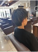 細めハイライト マッシュ