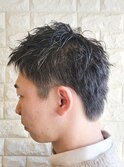 ミンクシャギーツーブロック