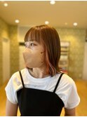 イヤリングカラー　20代・30代・40代髪型
