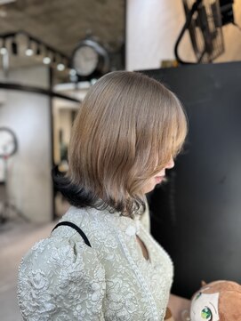 ヴァイス 渋谷店(VAICE) ミルクティーベージュ/エンドカラー/推しカラー