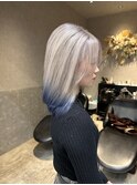 ホワイトブロンド/イメチェンヘアスタイル/美髪のススメ